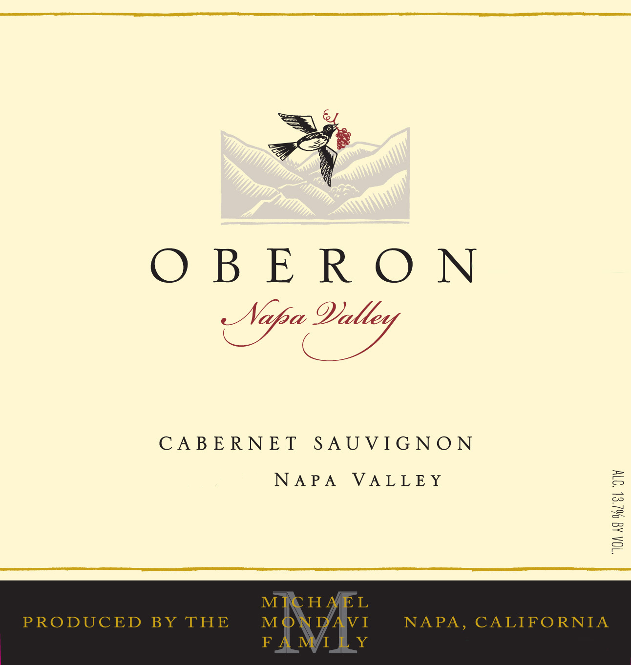 2012 Oberon Cabernet Sauvignon Napa Valley image
