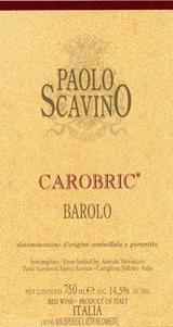 2018 Scavino Barolo Carobric - click image for full description