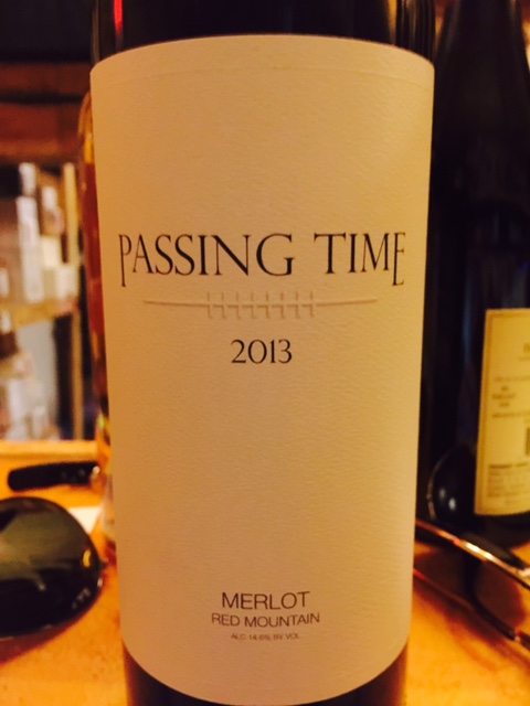 2013 Passing Time Merlot Klipsun Vineyard Red Mountain - click image for full description
