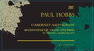 2010 Paul Hobbs Cabernet Sauvignon Dr Crane Beckstoffer Vineyard Napa image