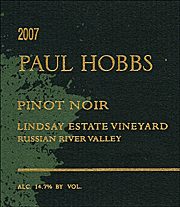 2017 Paul Hobbs Pinot Noir Katherine Lindsay Vineyard image