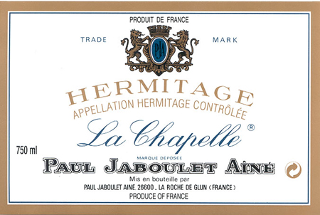2011 Jaboulet Hermitage La Chapelle - click image for full description