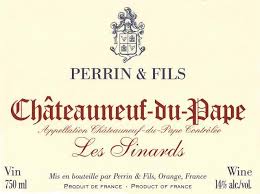 2023 Perrin et Fils Chateauneuf du Pape les Sinards Blanc - click image for full description
