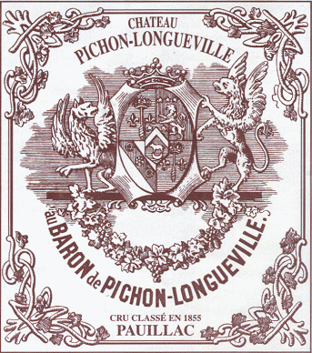 2019 Chateau Pichon-Longueville au Baron de Pichon-Longueville Pauillac, France - click image for full description
