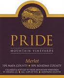 2001 Pride Mountain Vineyards Merlot Vintner's Select Mountaintop Vineyard image
