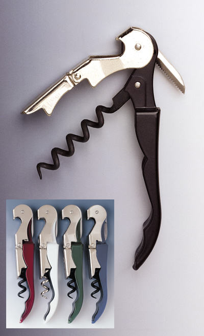 Pulltaps Double-Hinged Waiters Corkscrew (Green) - click image for full description