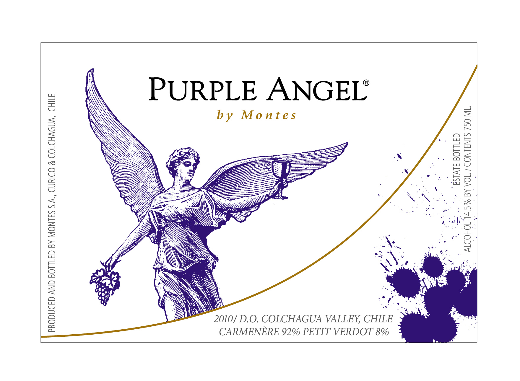 2020 Montes Purple Angel Colchagua Chile - click image for full description