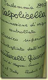 2001 Quintarelli Valpolicella Classico image