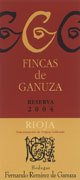 2006 Bodegas Fernando Remirez de Ganuza Fincas De Ganuza Rioja Reserva image