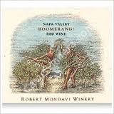 2001 Robert Mondavi Boomerang Red Wine Napa (Label Scuffed) image