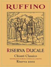 1971 Ruffino Riserva Ducale Chianti Riserva - click image for full description