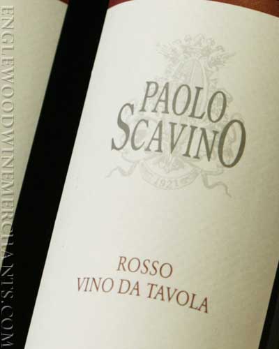 2019 Scavino Vino Rosso Di Tavola - click image for full description