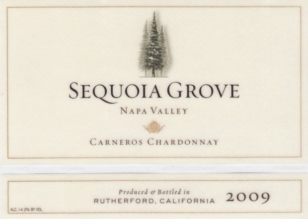 2009 Sequoia Grove Chardonnay Napa image