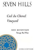 2015 Seven Hills Winery  Ciel du Cheval Vineyards Red Mountain image