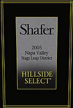 2002 Shafer Cabernet Sauvignon Hillside Select Napa image