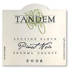 2002 Tandem Pinot Noir Auction Block Sonoma County image