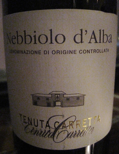 2008 Tenuta Carretta Nebbiolo D'Alba  image