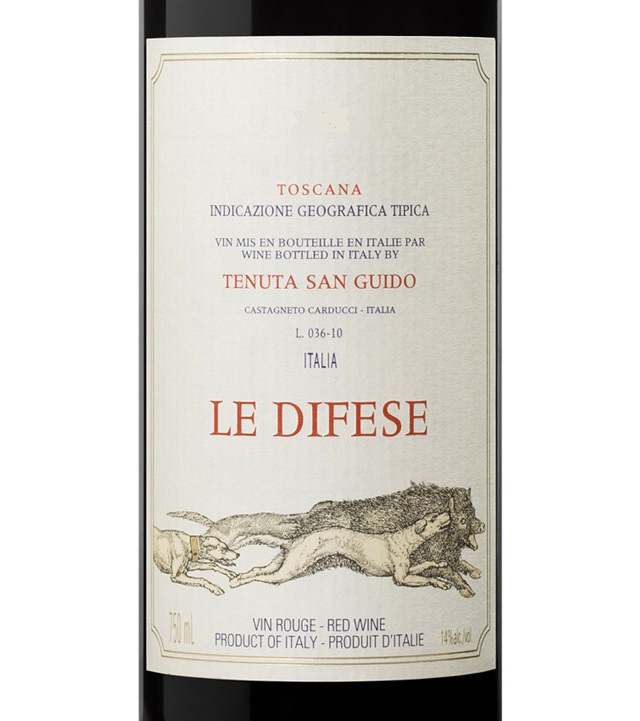 2023 Tenuta San Guido Le Difese Toscana IGT, Italy - click image for full description
