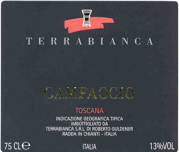 2019 Terrabianca Campaccio Tuscany - click image for full description