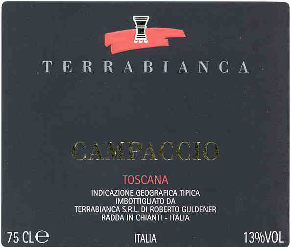 2001 Terrabianca Campaccio Toscana IGT image