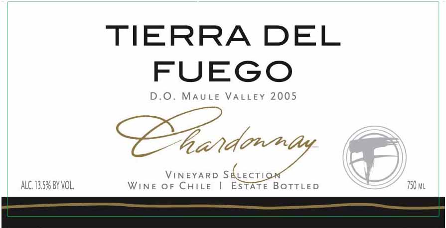 2010 Tierra Del Fuego Chardonnay Maule Valley image