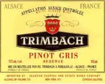 2016 Trimbach Pinot Gris Reserve Alsace - click image for full description