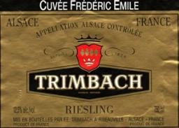 2011 Trimbach Riesling Cuvee Frederic Emile Alsace - click image for full description