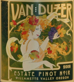 2008 Van Duzer Westside Blocks Pinot Noir Willamette Valley image