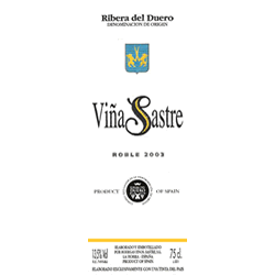 2005 Bodeaga Hermanos Vina Sastre Pago de Santa Cruz Ribera Del Duero image