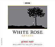 2008 White Rose Pinot Noir Willamette Valley image