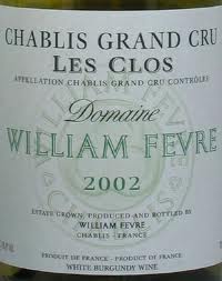 2019 Domaine William Fevre Chablis les Clos Grand Cru - click image for full description