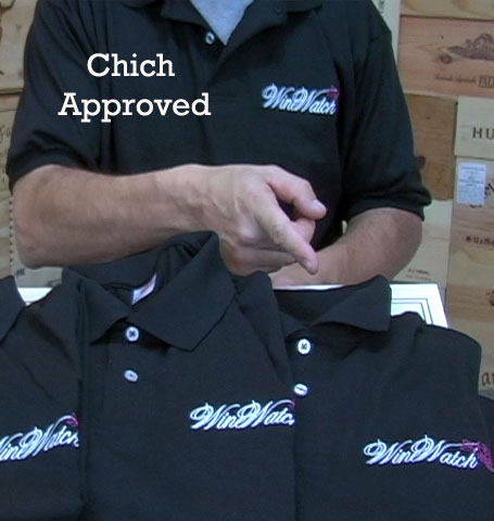 Wine Watch Polo Shirts (XL) - click image for full description