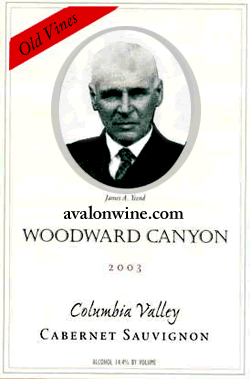 2015 Woodward Canyon Cabernet Sauvignon Old Vines Washington - click image for full description