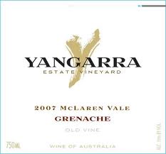 2012 Yangarra Estate Grenache McClaren Vale - click image for full description