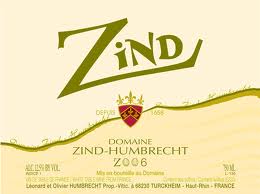 2012 Zind Humbrecht Zind White blend Alsace - click image for full description