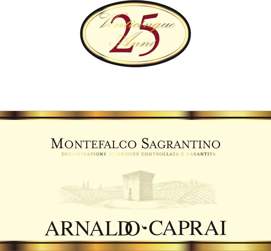 2019 Arnaldo-Caprai 25 Anniversario Sagrantino di Montefalco Riserva DOCG image