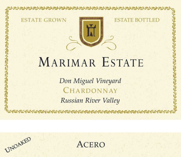 2021 MARIMAR ESTATE CHARDONNAY MARIMAR ACERO RUSSIAN RIVER VALLEY image