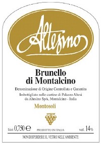 2019 Altesino Brunello di Montalcino Montosoli image