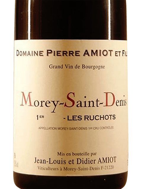 2002 Domaine Amiot et Fils Les Ruchots Morey-Saint-Denis Premier Cru image