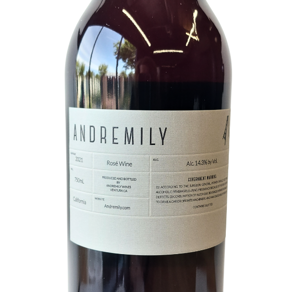 2021 Andremily Wines Rose California image