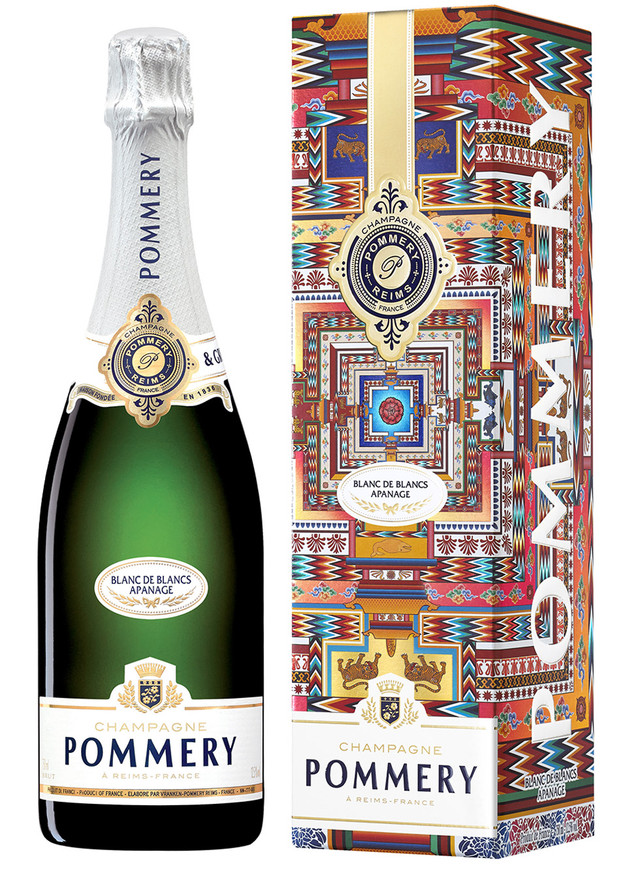 NV Pommery Apanage Blanc de Blancs, Champagne, France - click image for full description