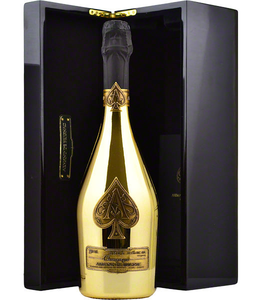 NV Armand De Brignac Brut Champagne Ace of Spades - click image for full description