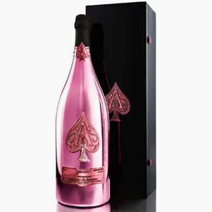 NV Armand De Brignac Rose Brut Champagne Ace of Spades 12 Liter Balthazar image