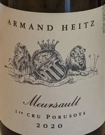 2020 Domaine Heitz-Lochardet - Armand Heitz Meursault, Cote de Beaune, France image
