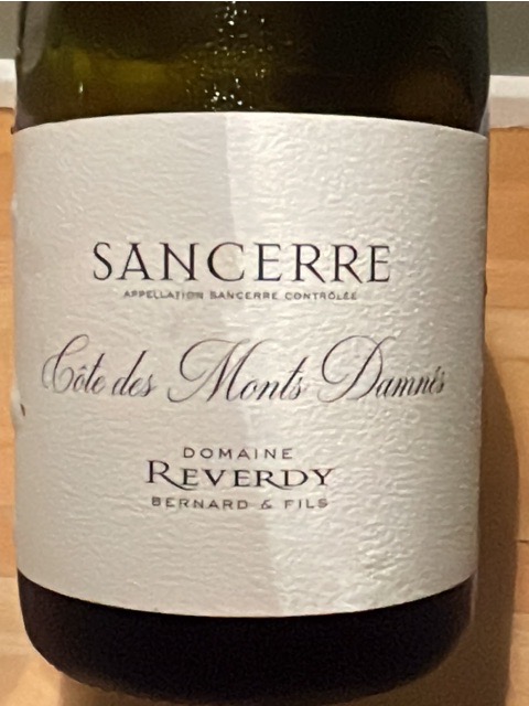2022 Bernard Reverdy Sancerre Blanc Cote des Monts Damnes - click image for full description