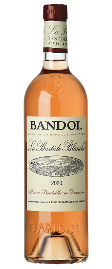 2022 Domaine de la Bastide Blanche Bandol Rose, Provence, France - click image for full description