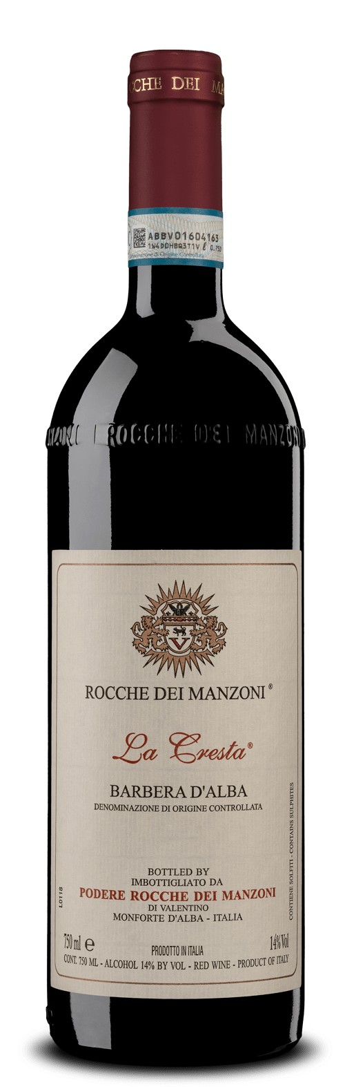 2021 Rocche dei Manzoni Barbera d'Alba La Cresta image