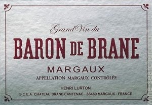 2015 Baron De Brane Margaux - click image for full description