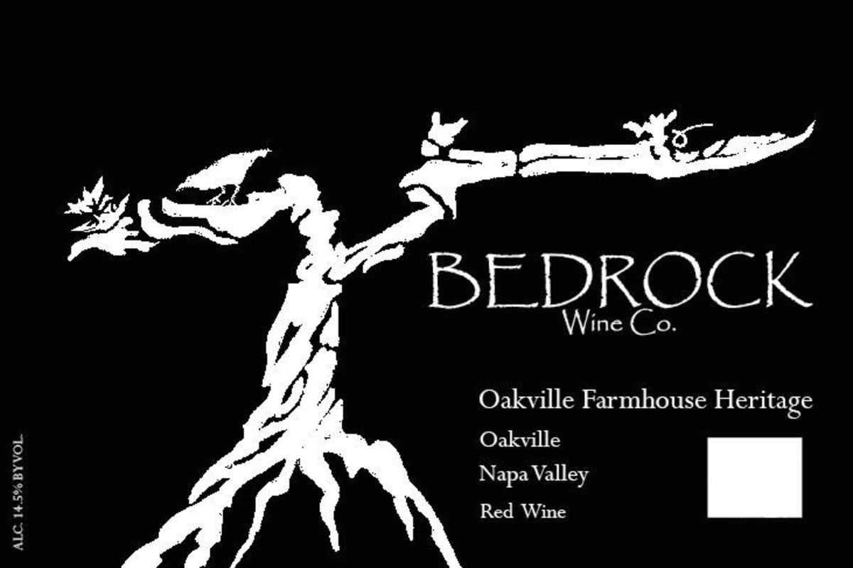 2016 Bedrock Wine Co. 'Oakville Farmhouse Heritage' Napa Valley - click image for full description