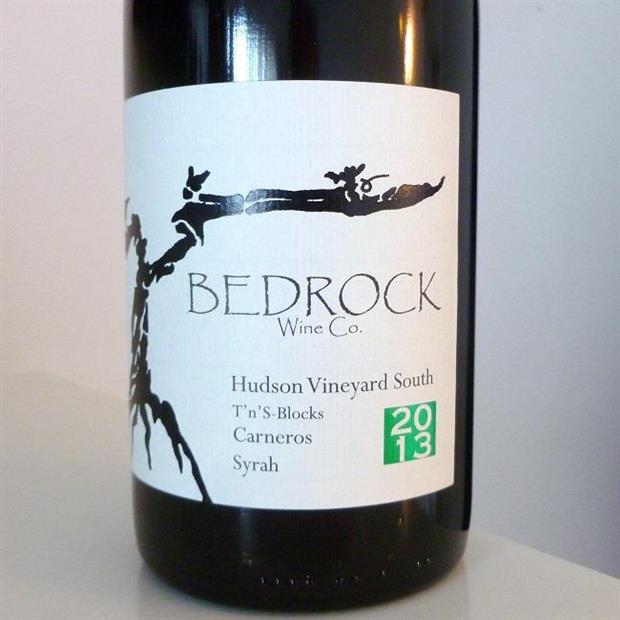 2013 Bedrock Wine Co. Hudson Vineyard South T'n'S Blocks Syrah Carneros image